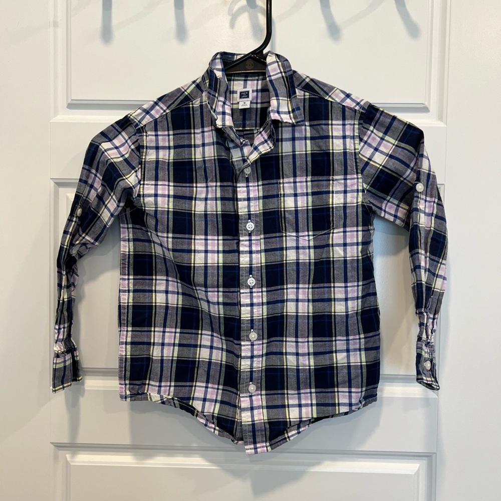 Janie and Jack Plaid Shirt